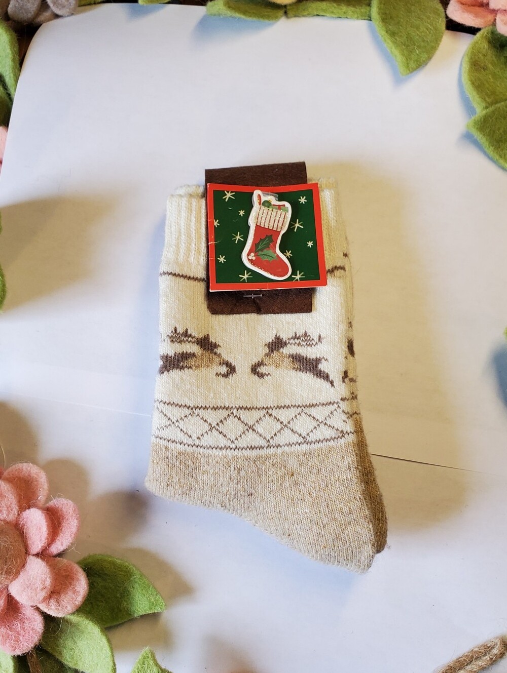 Mongolian elk merino 70% wool socks